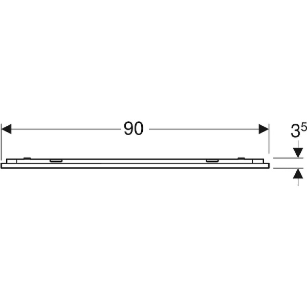 Зеркало Geberit Option Plus 90 501.073.00.1