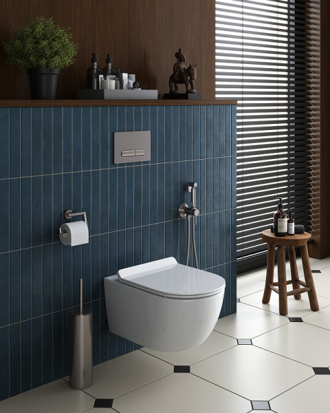 Унитаз подвесной безободковый CEZARES MOLVENO CZR-2468-TH-R/CZR-2011-SC микролифт