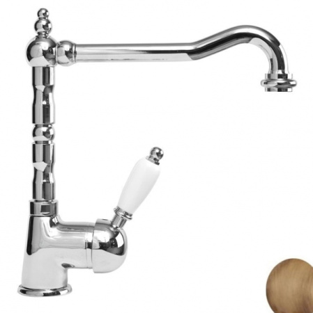 Смеситель для кухни Cezares ELITE ELITE-LLM2-02-Bi бронза