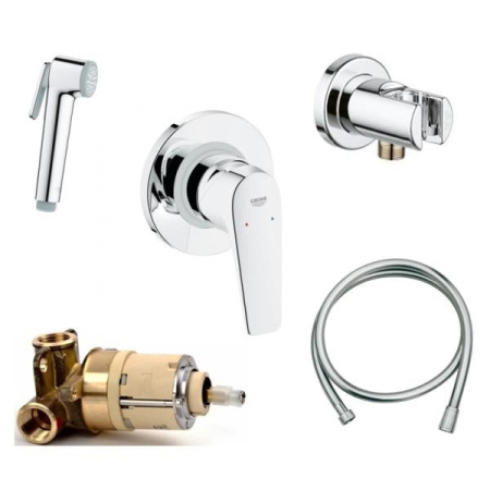 Гигиенический набор Grohe BauFlow 124900 (124900)