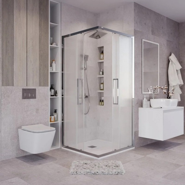 Душевой уголок (100х100) Grossman Cosmo 300.K33.02.1010.10.02