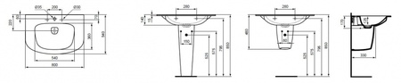 Раковина Ideal Standard Dea T044701