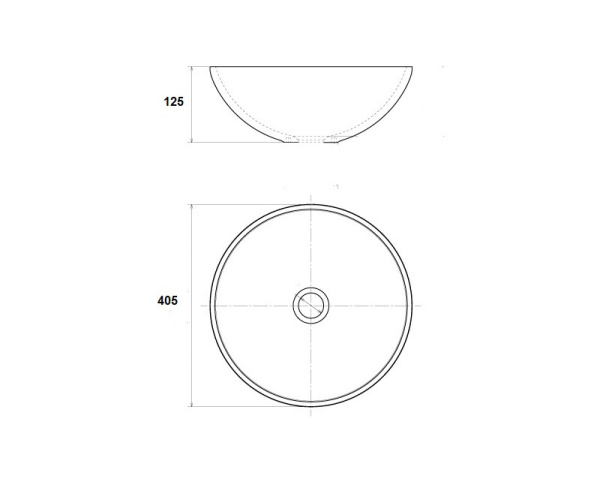 Накладная раковина (40,5х40,5) Bronze de Luxe Марракеш 1008G