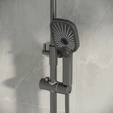 Душевая система Grossman Pragma 500.K35.03.420 графит сатиновый