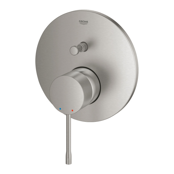 Смеситель для ванны однорычажный Grohe Essence New 24167 DC1 (24167DC1) суперсталь