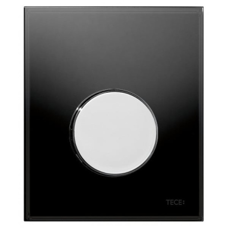 Клавиша смыва для писсуара стекло черное TECE 9242656