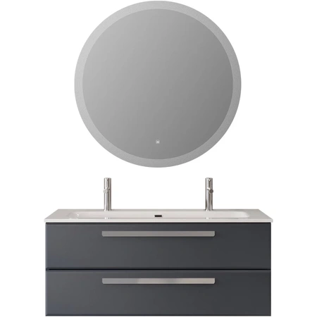 Тумба под раковину Cezares ECO-CER-N-1200-2C-SO-GR-P Grafito без ручек