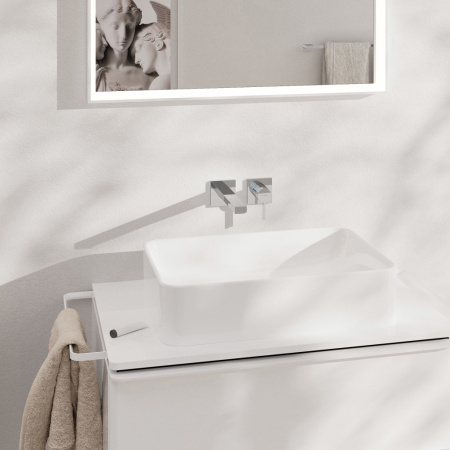 Смеситель для раковины встраиваемый Hansgrohe Tecturis E 73051000 хром