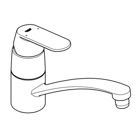 Смеситель для кухни Grohe Eurosmart Cosmopolitan 31170 000 (31170000) хром