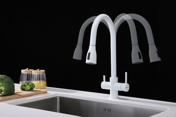 Смеситель для кухни с подключением к фильтру  Paulmark Lange La214212-431