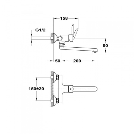 Смеситель для мойки Mofem Samba 152-0018-10