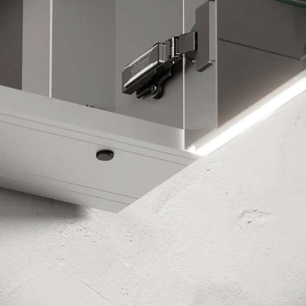 Зеркало-шкаф с подсветкой Sancos Evoke (80х70) SC8080