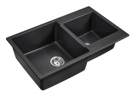 Кухонная мойка (80х50) EMAR EMQ-2800.Q Оникс