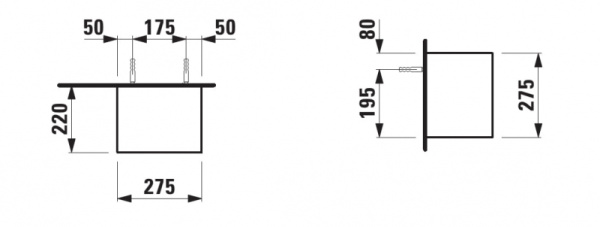 Модуль Laufen Palomba 4.0700.1.180.225.1