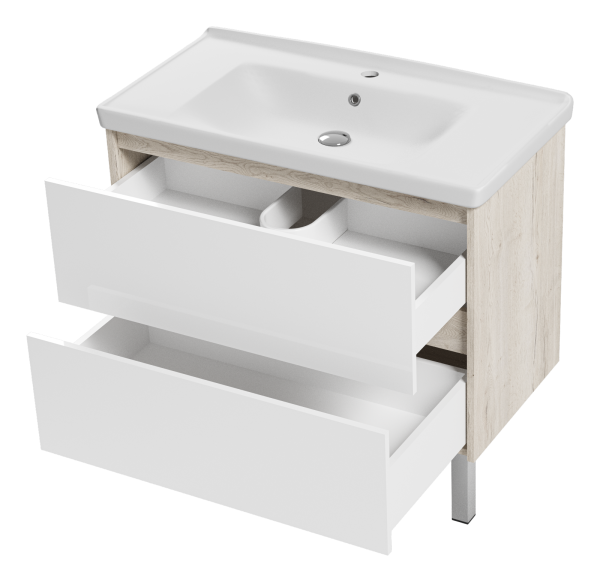 Тумба под раковину Misty Мускат 90 П-Мус01090-0112Я