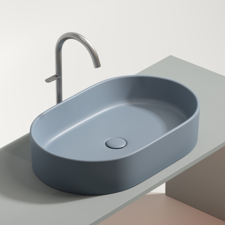 Раковина накладная (60,8х38,5) Ceramica Nova ELEMENT CN6048MHL