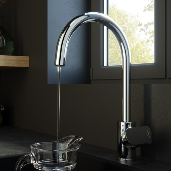 Смеситель для кухни с подключением к фильтру Am.Pm Like F8007700