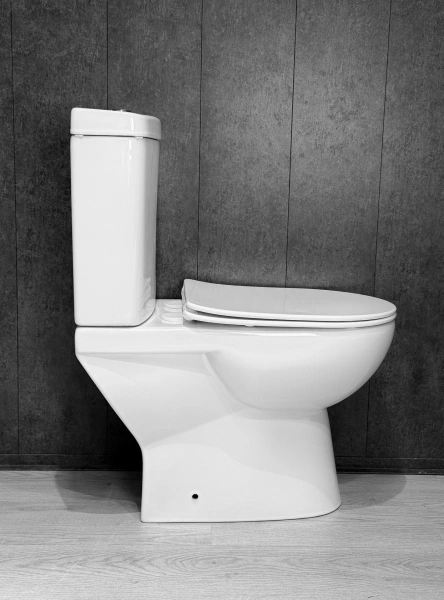 Напольный унитаз с бачком безободковый Gid Concavo Tn2121 белый
