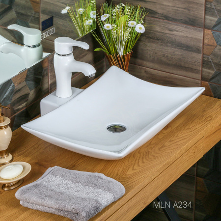 Раковина накладная (57х44,5) Melana A234-805