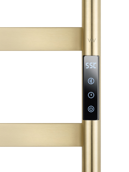 Полотенцесушитель электрический напольный WONZON & WOGHAND BREMEN, брашированное золото WW-A207-BG Полотенцесушитель электрический напольный WONZON & WOGHAND BREMEN, брашированное золото WW-A207-BG