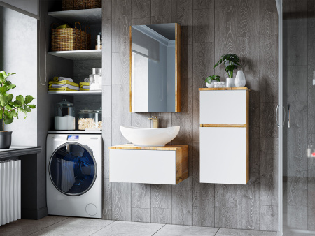 Зеркало-шкаф (45х80) Misty Ива 45 левый П-Ива04045-01Л