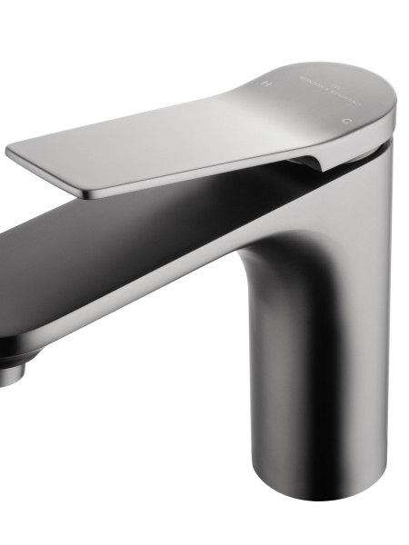 Смеситель для раковины WONZON & WOGHAND, темный графит WW-XH-010-BGG