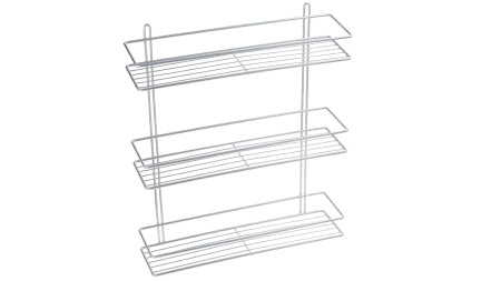 Полка тройная Fixsen хром FX-730-3