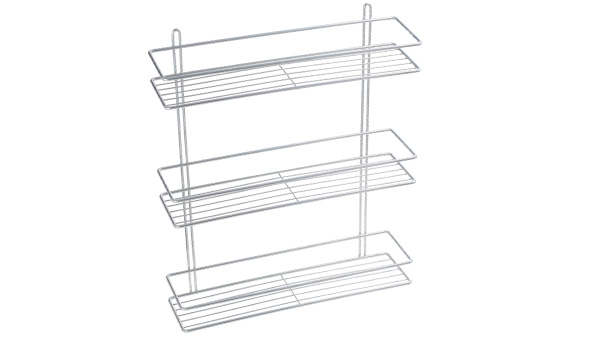 Полка тройная Fixsen хром FX-730-3