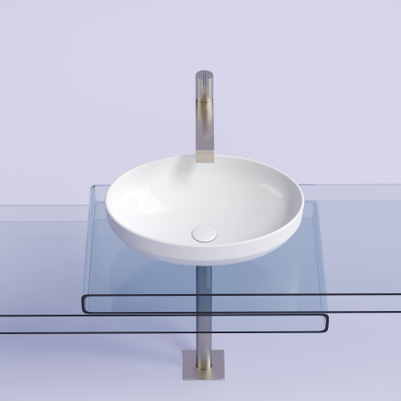 Раковина накладная (50,2х36,3) Ceramica Nova ELEMENT CN6056
