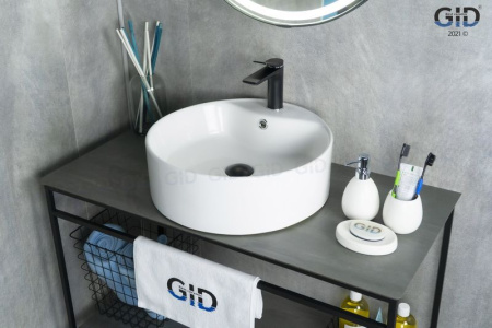 Раковина накладная (46х46) Gid N9008b