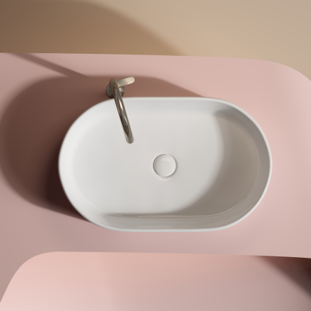 Раковина накладная (60,8х38,5) Ceramica Nova ELEMENT CN6048