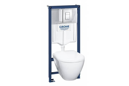 Комплект Grohe Solido инсталляция + унитаз с сиденьем микролифт (39186000)