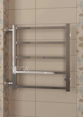 Полотенцесушитель водяной Terminus ВЕГА боковое подключение 500 (500х800) П6 4670078530004