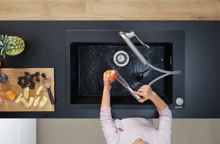 Кухонная мойка со встроенным смесителем Hansgrohe C51-F660-07 43218000