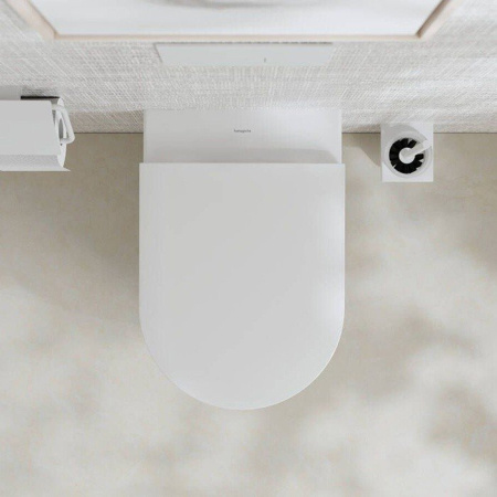 Унитаз подвесной безободковый Hansgrohe GladeLake S 60201450 без микролифта