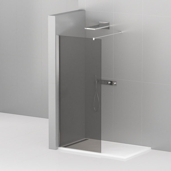 Душевая перегородка 100 см CEZARES LIBERTA LIBERTA-L-1-100-120-GR-Cr