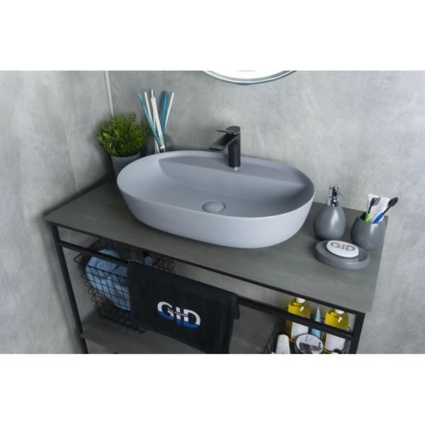 Раковина накладная (61х41) Gid Gm1346