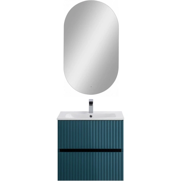 База под раковину Art&Max Torino AM-TORINO-600-2C-SO-AQ-P Аквамарин