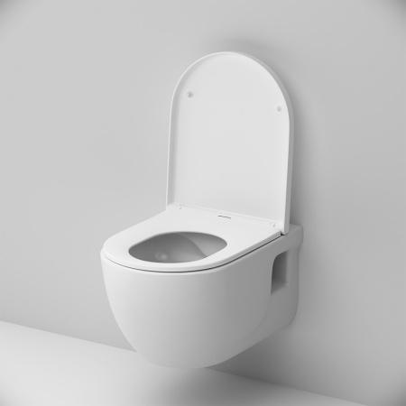 Подвесной унитаз безободковый с сиденьем микролифт Am.Pm Like C801701SC