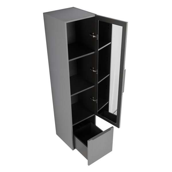 Пенал подвесной Cezares  Premium 55509 Plisse Grigio nuvola