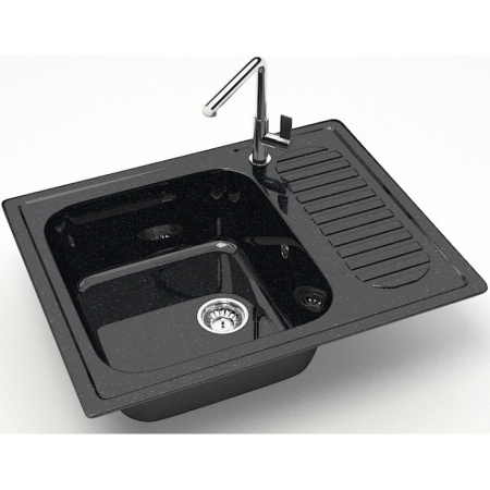 Кухонная мойка Marrbaxx Арлин Z15 Z015Q004 черный