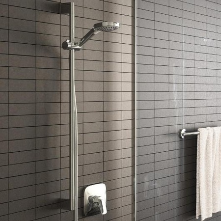 Душевой гарнитур Hansgrohe Croma Select E 1jet Multi EcoSmart 26591400 белый/хром