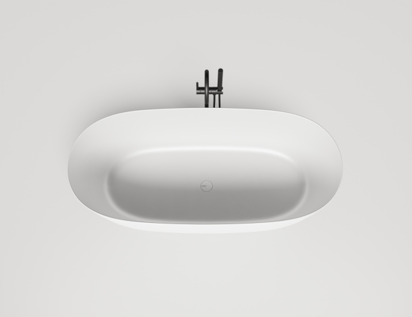 Ванна из литьевого мрамора Salini SOFIA 165x75 103611GRF Ванна из литьевого мрамора Salini SOFIA 165x75 103611GRF