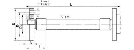 Шланг сливной Raiber R022300