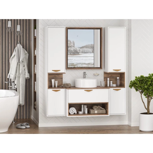 Тумба под раковину Brevita Bergen 80 BER-07080-19-01-1Я