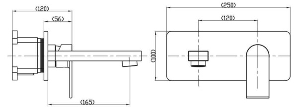 Смеситель для раковины BelBagno NOV NOV-BLVM-IN