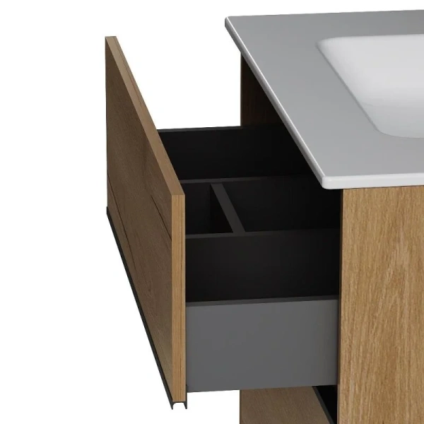 Тумба без раковины 80 см Am.Pm Sense M7BFUX0802OF дерево