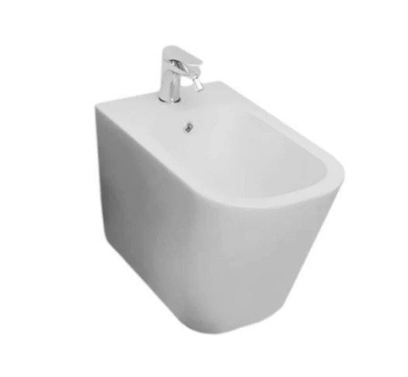 Биде напольное Kerasan Tribeca 512001 белый глянец