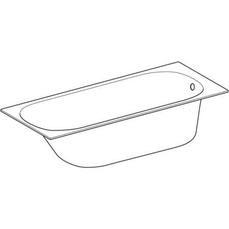 Прямоугольная ванна Geberit Soana 554.043.01.1