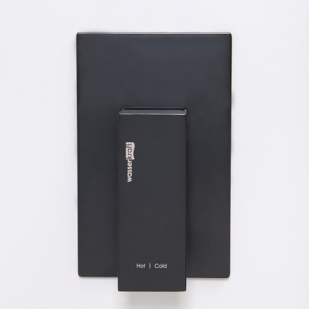 Душевая система WasserKRAFT A20219, черный матовый